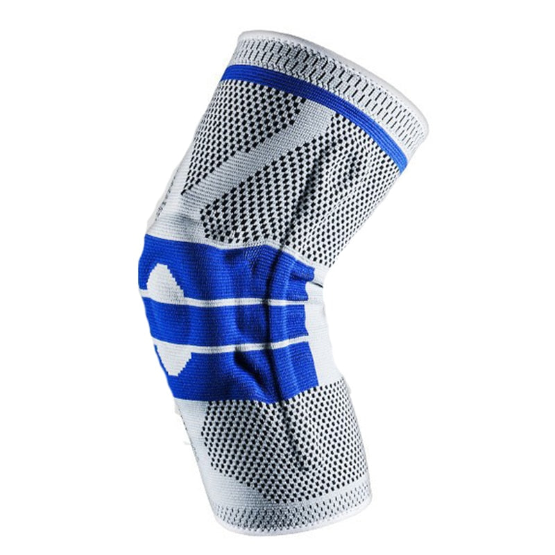 1 PCS Silikon Gepolsterte Knie Pads Unterstützt Brace Basketball Fitness Meniskus Patella Schutz Kneepads Sport Sicherheit Knie Hülse